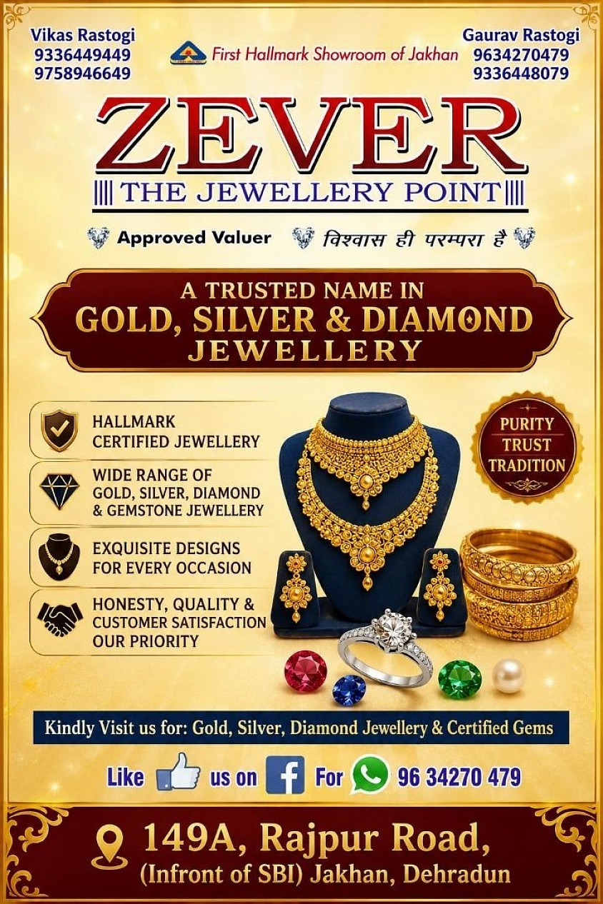 Zever Jewellers Dehradun